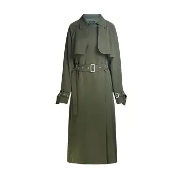 DYON D24-9048 Trench Coat: Timeless Utility Meets Luxe Softness