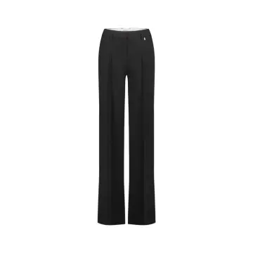 Women's Modern Trousers with Metallic Accents