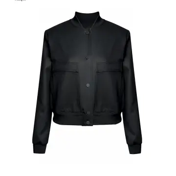 DYON D24-9133 Bomber Jacket: Minimalist Edge with Timeless Warmth